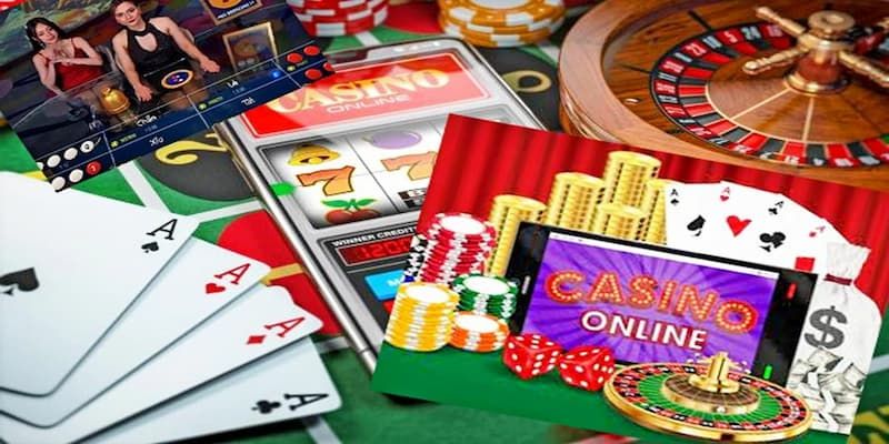 Sảnh Casino thu hút với không khí sôi nổi