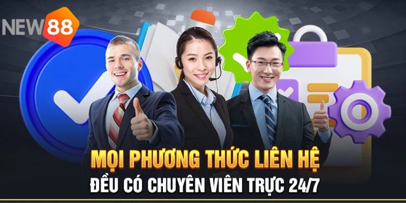 Phương thức liên hệ CSKH NEW88