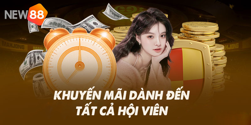 Khuyến mãi dành đến tất cả hội viên